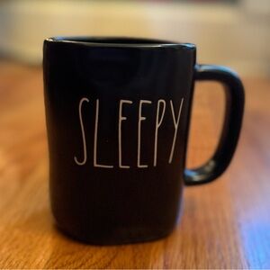 Black Sleepy Mug